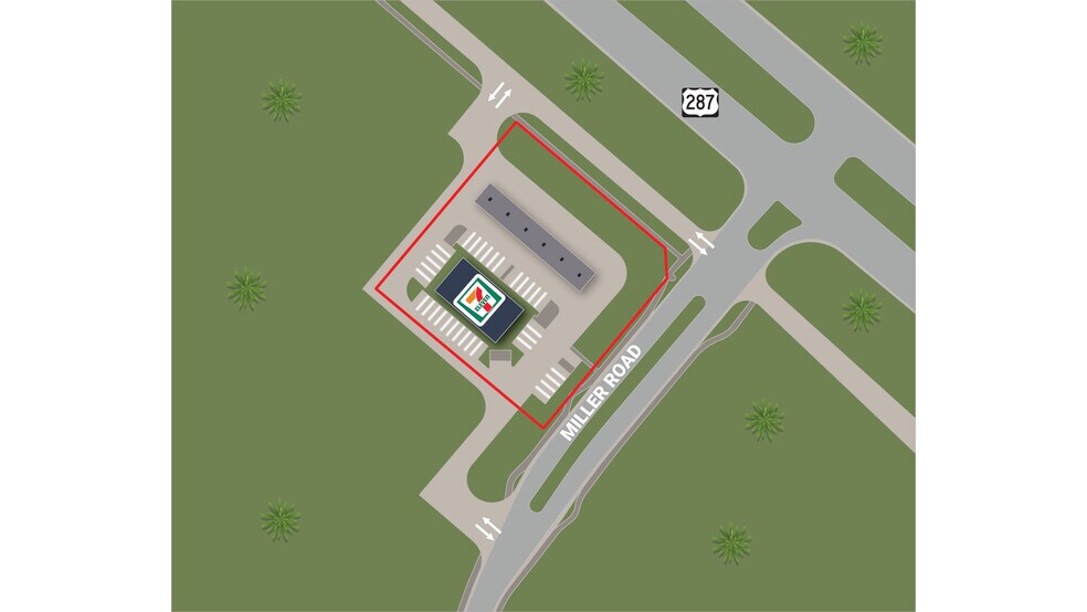 More Photos Of SWC Hwy. 287 & Miller rd, Midlothian Convenience Store For Sale