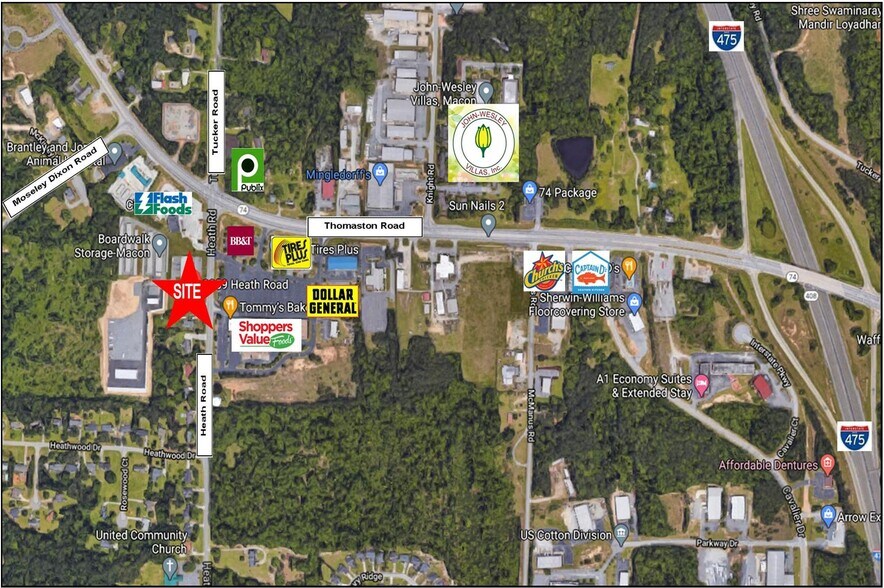 More Photos Of 2259-2273 Heath Rd, Macon-Bibb Land For Sale