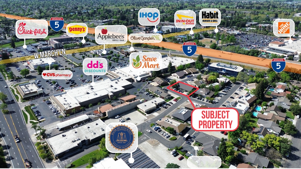 More Photos Of 4629 Quail Lakes Dr, Stockton Office For Lease