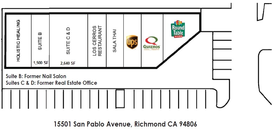 More Photos Of 15501 San Pablo Ave, Richmond Storefront Retail Office For Lease