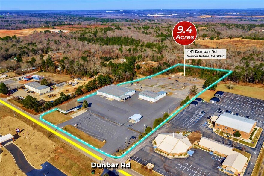 Primary Photo Of 441 Dunbar Rd, Warner Robins Warehouse For Sale