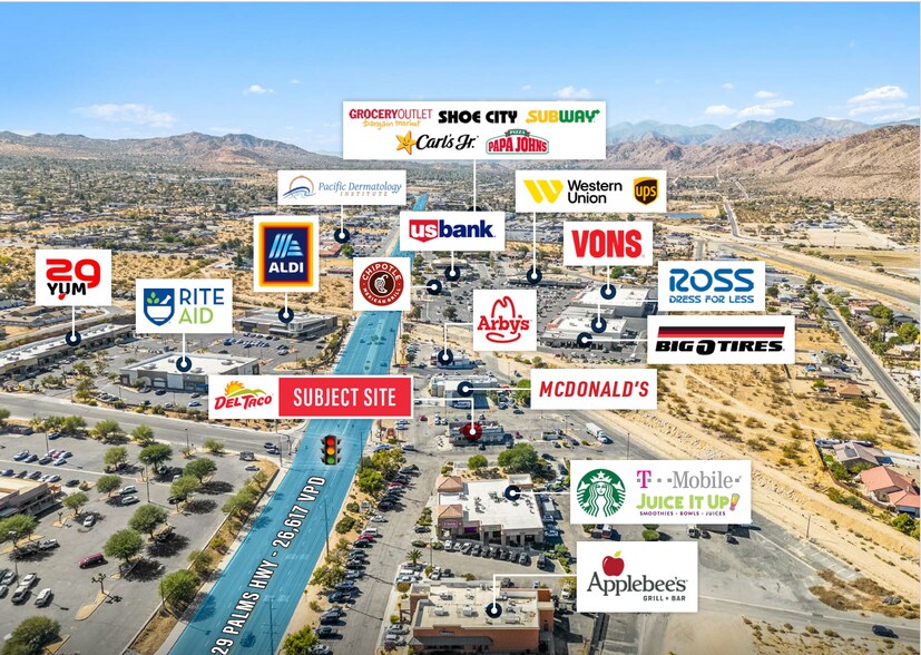 More Photos Of 57736 29 Palms Hwy, Yucca Valley Fast Food For Sale