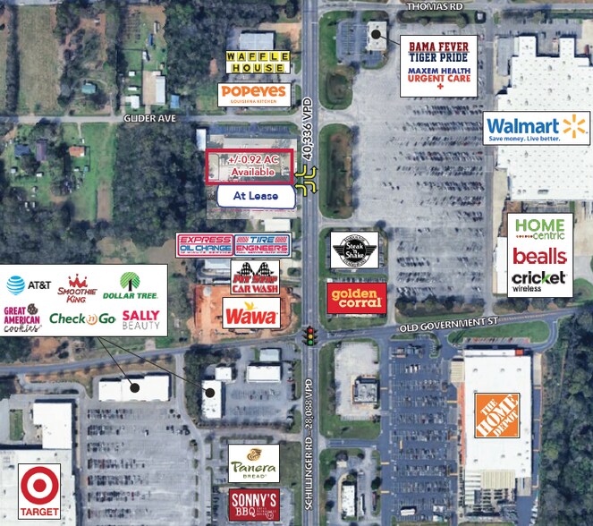More Photos Of 610 Schillinger Rd S, Mobile Land For Lease