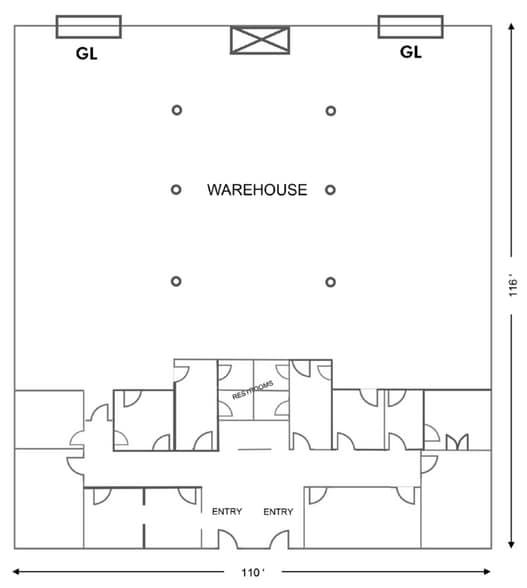 More Photos Of 16540-16542 Arminta St, Van Nuys Manufacturing For Lease