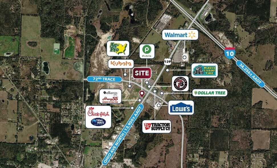 More Photos Of 2005 Ohio Ave N, Live Oak Fast Food For Lease