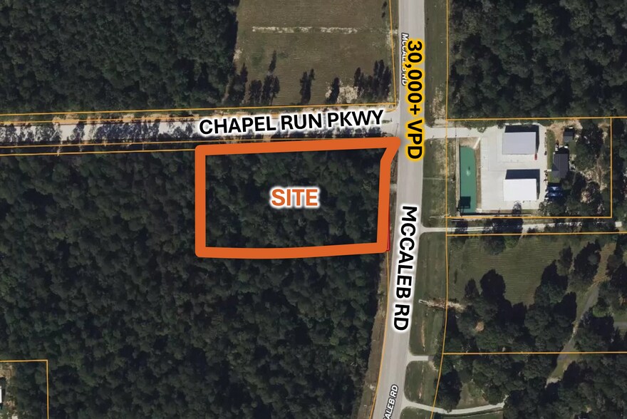 More Photos Of SWC at McCaleb rd, Montgomery Land For Sale