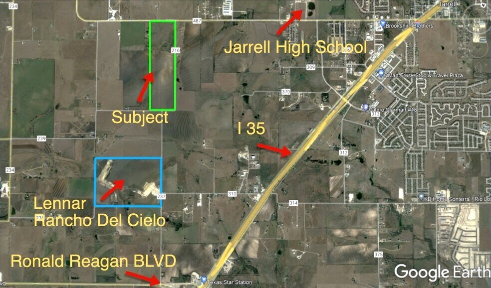 More Photos Of 250 County Road 216, Jarrell Land For Sale