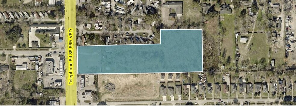 Primary Photo Of 10015 Telephone Rd, Houston Land For Sale