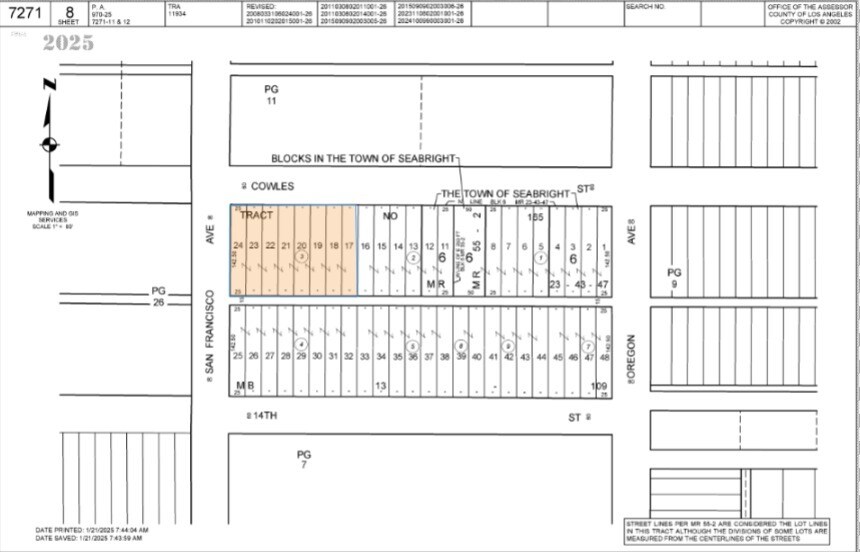 More Photos Of 1444 San Francisco Ave, Long Beach Land For Sale