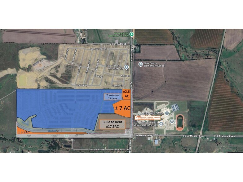 More Photos Of TBD Louisiana Drive North Dr, Celina Land For Sale