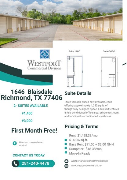 Primary Photo Of 1646 Blaisdale Rd, Richmond Warehouse For Lease