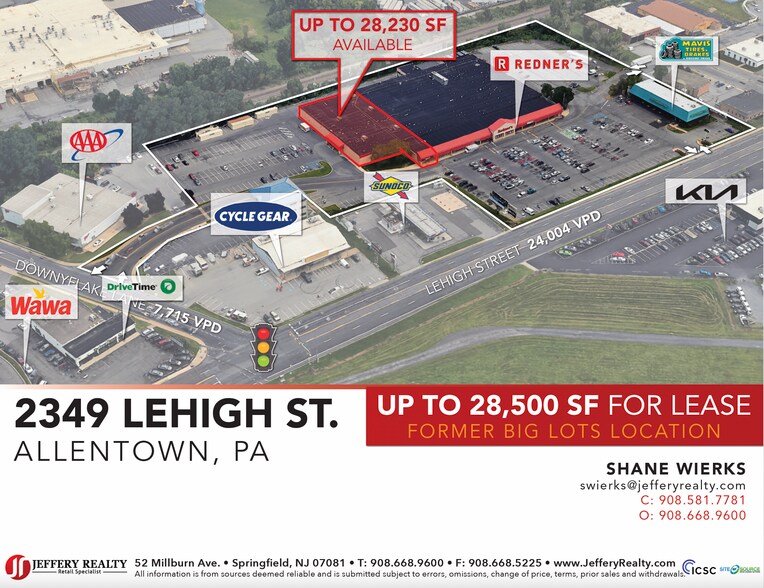 Primary Photo Of 2300 Lehigh St, Allentown Freestanding For Lease