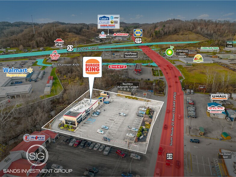 Primary Photo Of 293 N Locust St, Buckhannon Fast Food For Sale