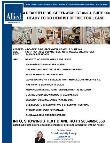 More Photos Of 4 Dearfield Dr, Greenwich Medical For Lease