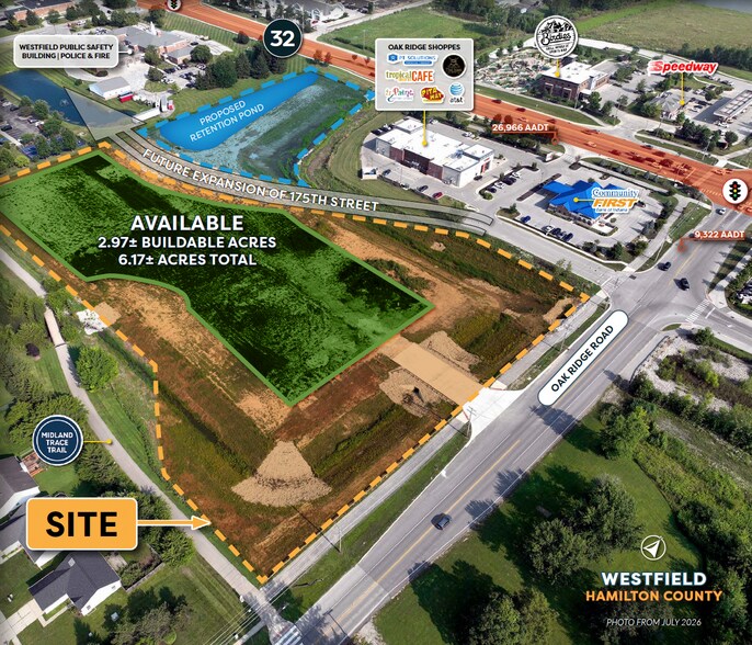 More Photos Of Oak Ridge & State Road 32 Rd, Westfield Land For Sale