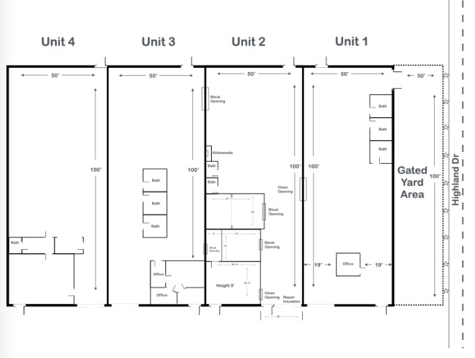 More Photos Of 2908 S Highland Dr, Las Vegas Warehouse For Lease