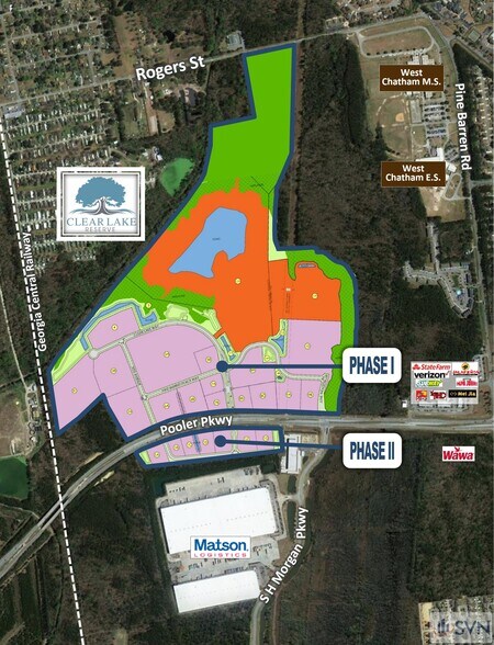 Primary Photo Of Clear Lake Way, Pooler Land For Sale