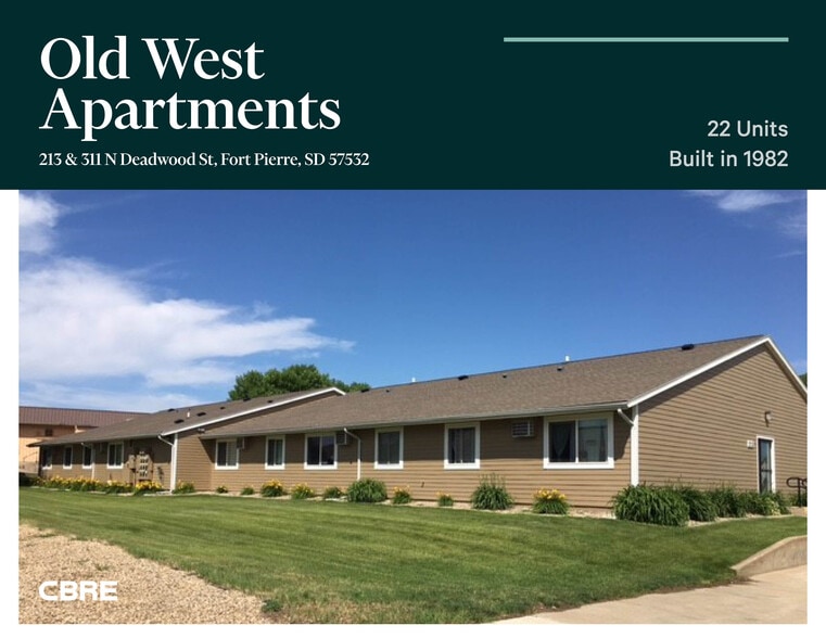 Primary Photo Of 213 N Deadwood St, Fort Pierre Apartments For Sale