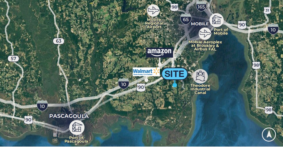 More Photos Of 9361 Lundy Ln, Theodore Industrial For Sale