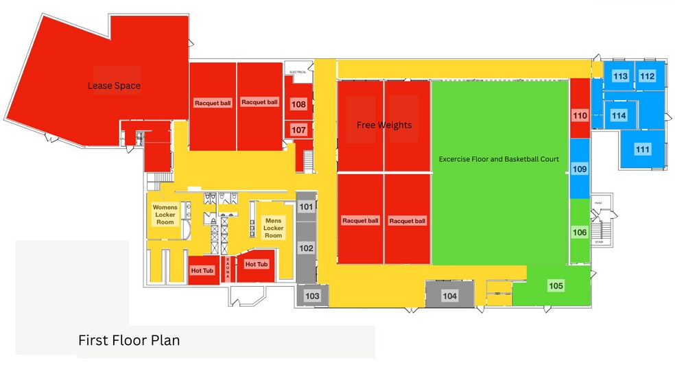 More Photos Of 2628 Bill Owens Pky, Longview Health Club For Sale