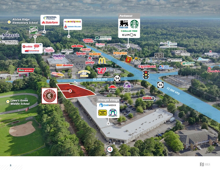 More Photos Of 2115 E NC Highway 54, Durham Fast Food For Sale