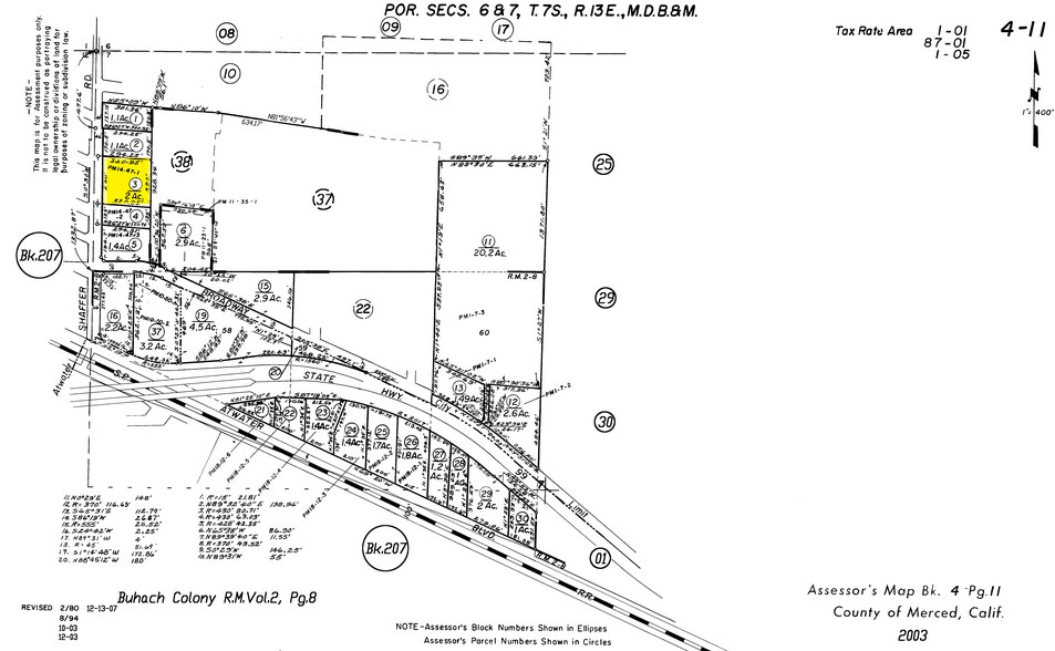 More Photos Of 1298 Shaffer Rd, Atwater Land For Sale