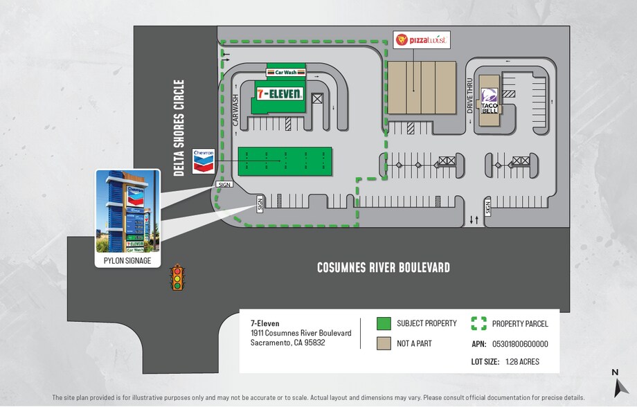 More Photos Of 1911 Cosumnes River Blvd, Sacramento Service Station For Sale