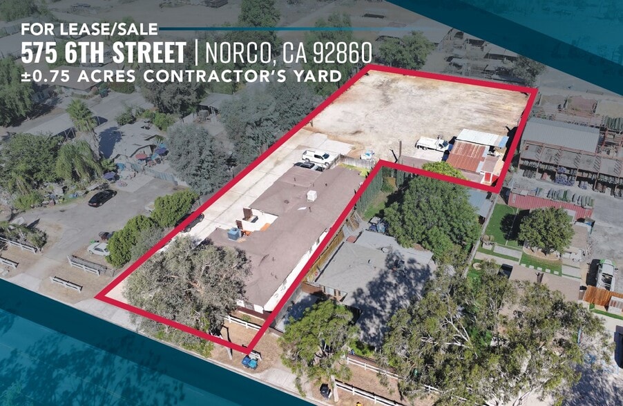 Primary Photo Of 575 6th St, Norco Land For Lease