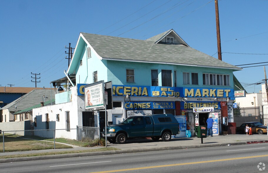 Primary Photo Of 4501 S Main St, Los Angeles Convenience Store For Sale