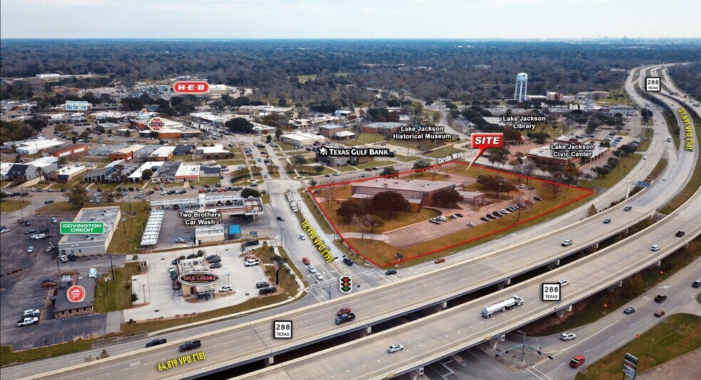 Primary Photo Of 301 This Way St, Lake Jackson Land For Sale