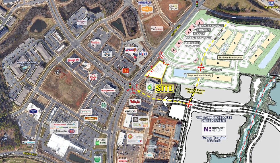 More Photos Of 9301 Steele Creek rd, Charlotte Land For Lease