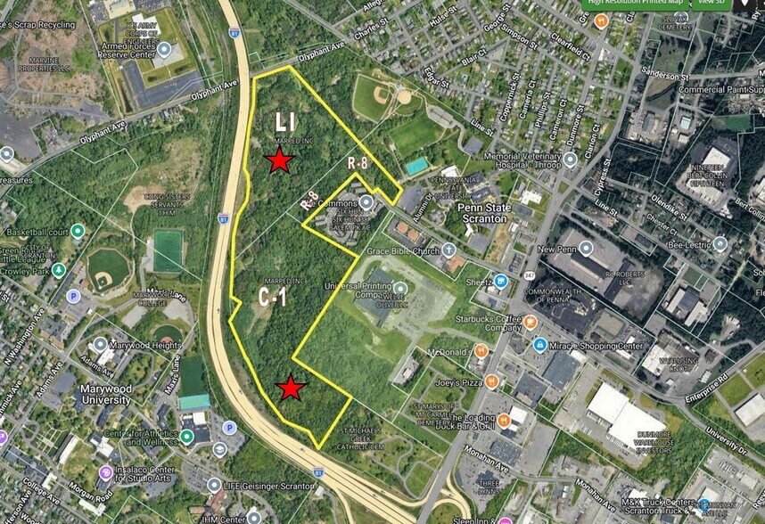 Primary Photo Of 154 University Drive, Dunmore Land For Sale