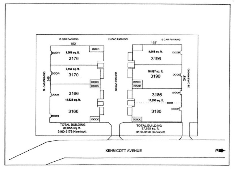 More Photos Of 3160-3196 N Kennicott Ave, Arlington Heights Warehouse For Lease