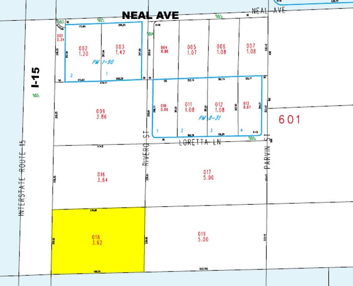 Primary Photo Of S Las Vegas Blvd. & Barbara Ln, Las Vegas Land For Sale