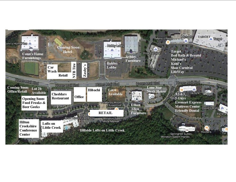 More Photos Of 1210-1287 Creekshire Way, Winston-Salem General Retail For Lease