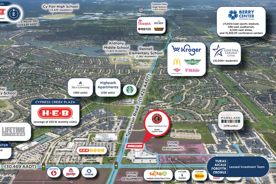 More Photos Of 20703 Tuckerton Rd, Cypress Fast Food For Sale