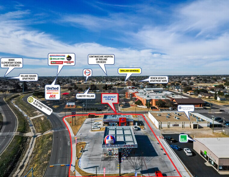 More Photos Of 2301 N Big Spring St, Midland Convenience Store For Sale