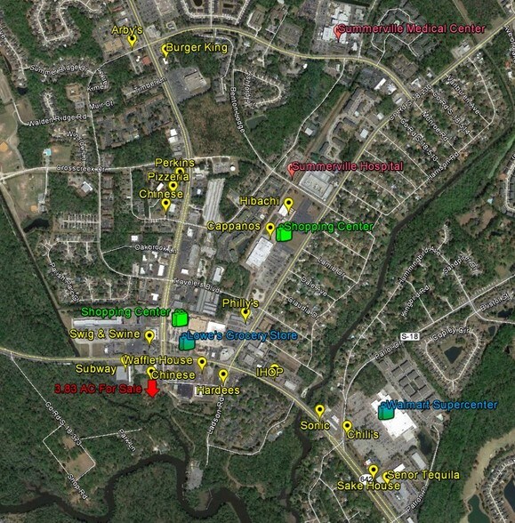 More Photos Of 2020 Old Trolley Rd, Summerville Land For Sale