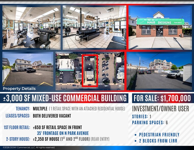 More Photos Of 114 N Park Ave, Rockville Centre Storefront Retail Residential For Sale