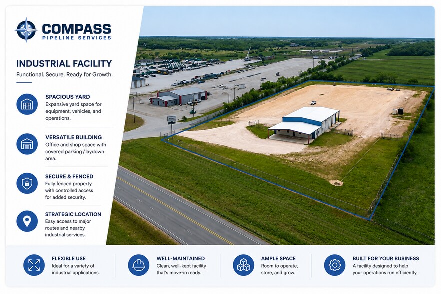 Primary Photo Of 6519 County Road 145, Kenedy Warehouse For Sale