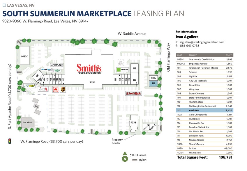 More Photos Of 9340-9360 W Flamingo Rd, Las Vegas Unknown For Lease