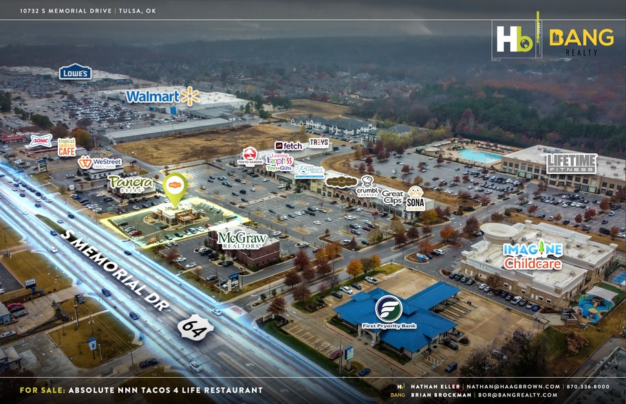 More Photos Of 10732 S Memorial Dr, Tulsa Fast Food For Sale