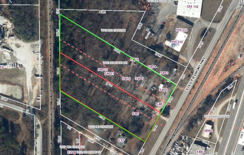 More Photos Of 541 S Old Piedmont Hwy, Piedmont Land For Sale
