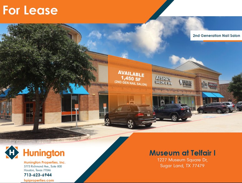 Primary Photo Of 1227 Museum Square Dr, Sugar Land Storefront Retail Office For Sale