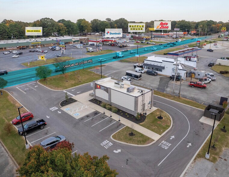 More Photos Of 1683 S Highland Ave, Jackson Fast Food For Sale