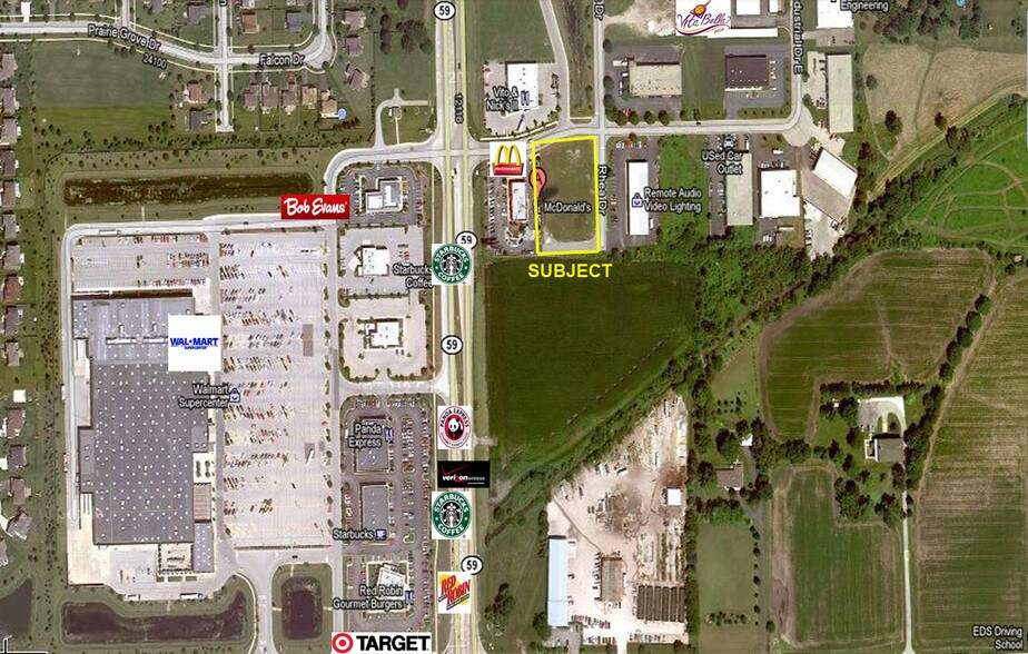 12501 S Rte 59, Plainfield, IL 60585 Land For Lease
