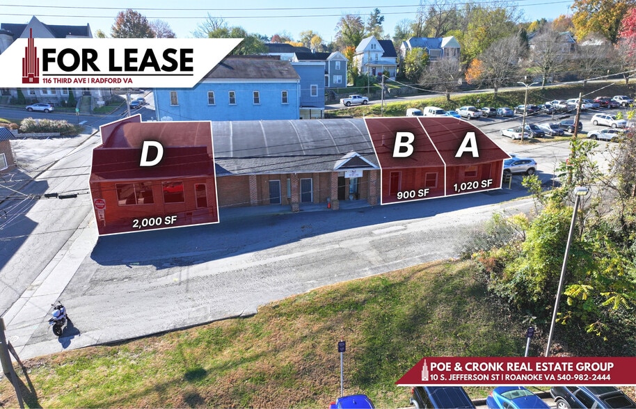 Primary Photo Of 116 3rd Ave, Radford Office For Lease