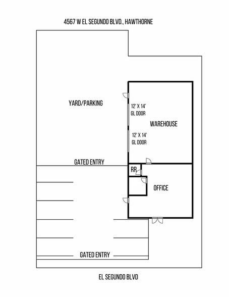 More Photos Of 4567 W El Segundo Blvd, Hawthorne Freestanding For Sale