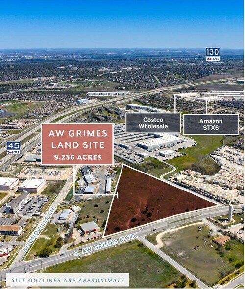 More Photos Of 2735 S A W Grimes Blvd, Round Rock Land For Sale