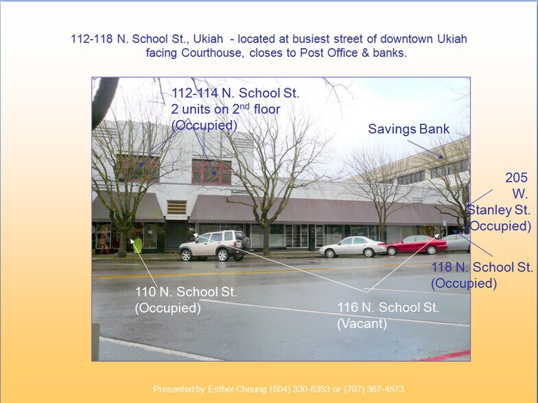 More Photos Of 116 N School St, Ukiah General Retail For Lease